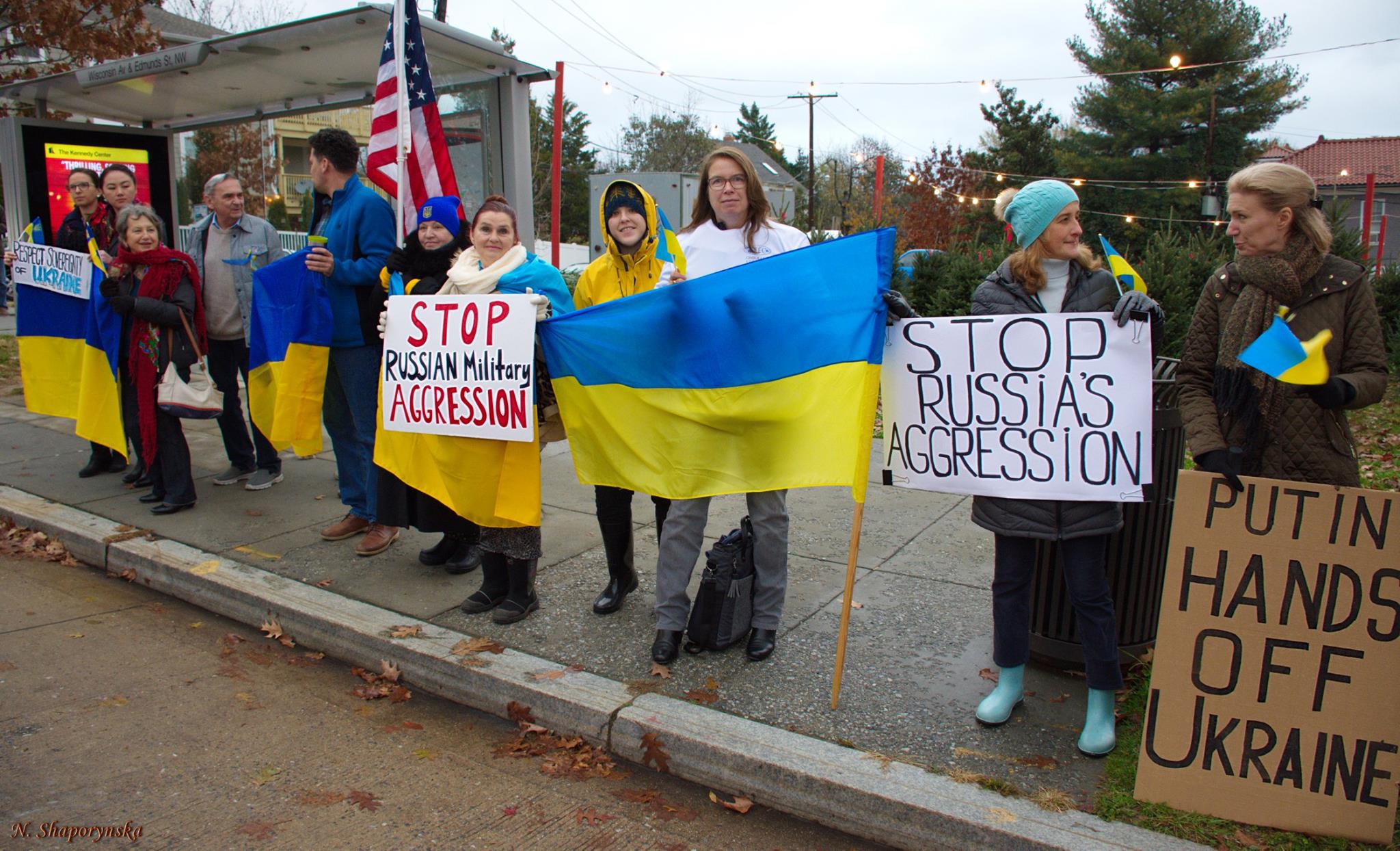 Ukraine protest 11-26-18 Nadiya 4